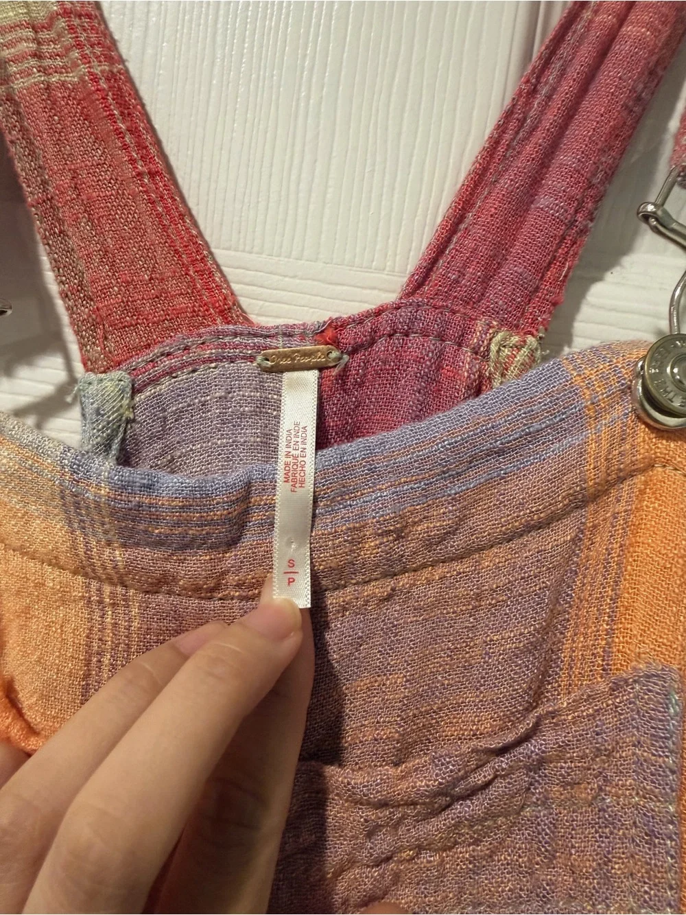 FREE PEOPLE MADRAS SKIRTALL